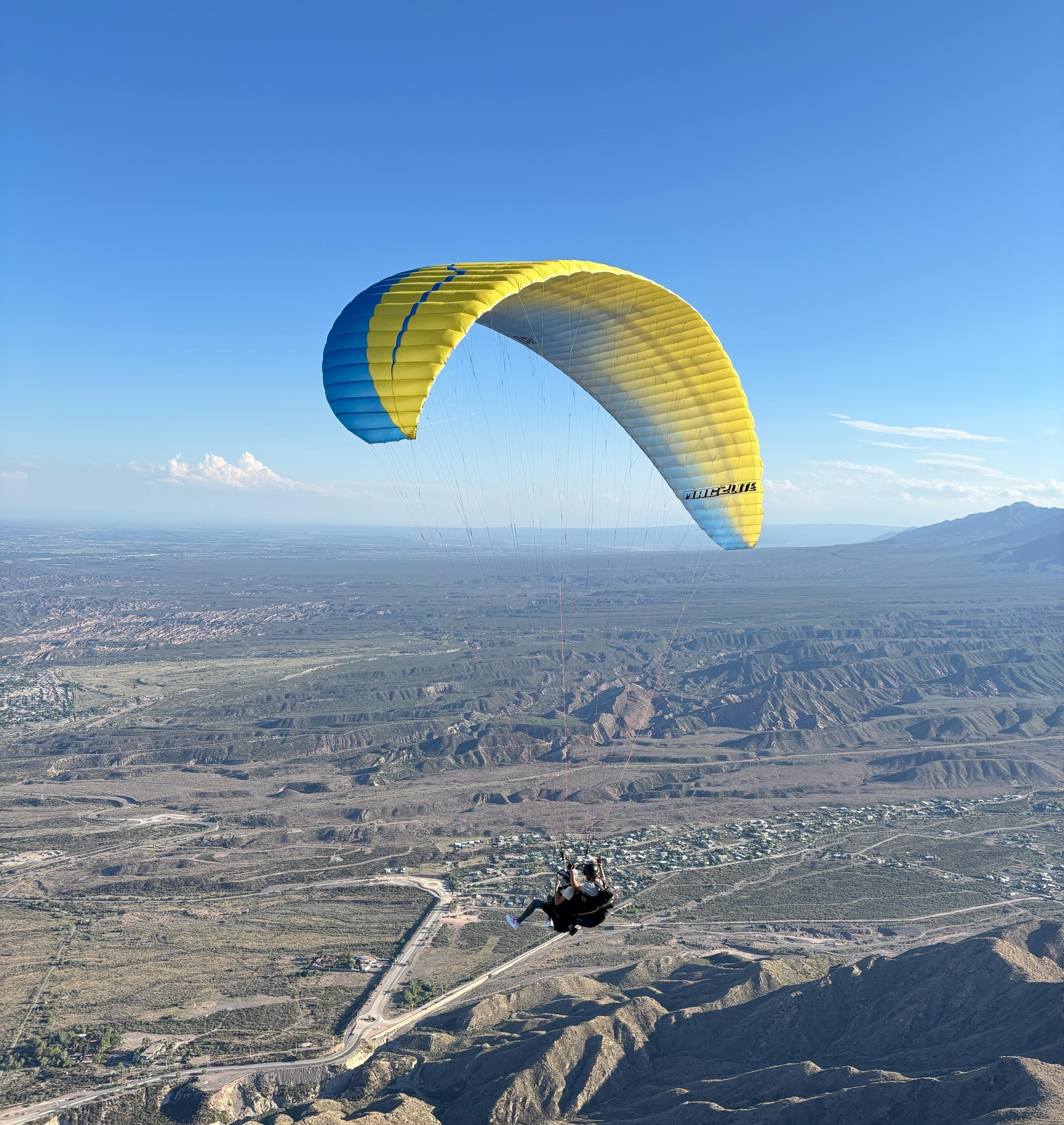 Vuelo en PARAPENTE