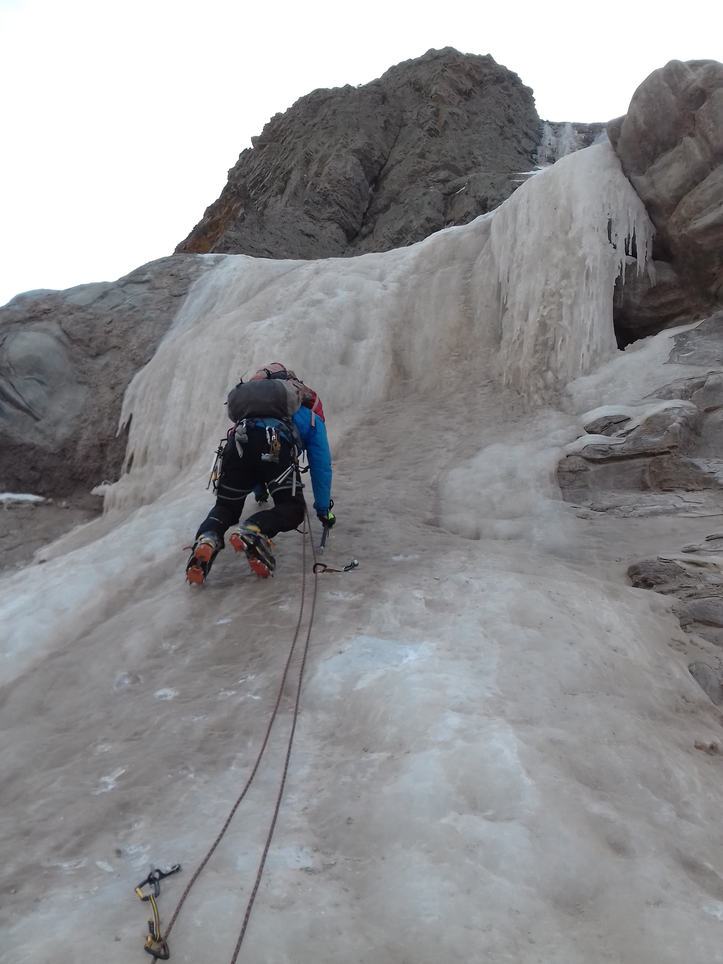 Escalada en HIELO