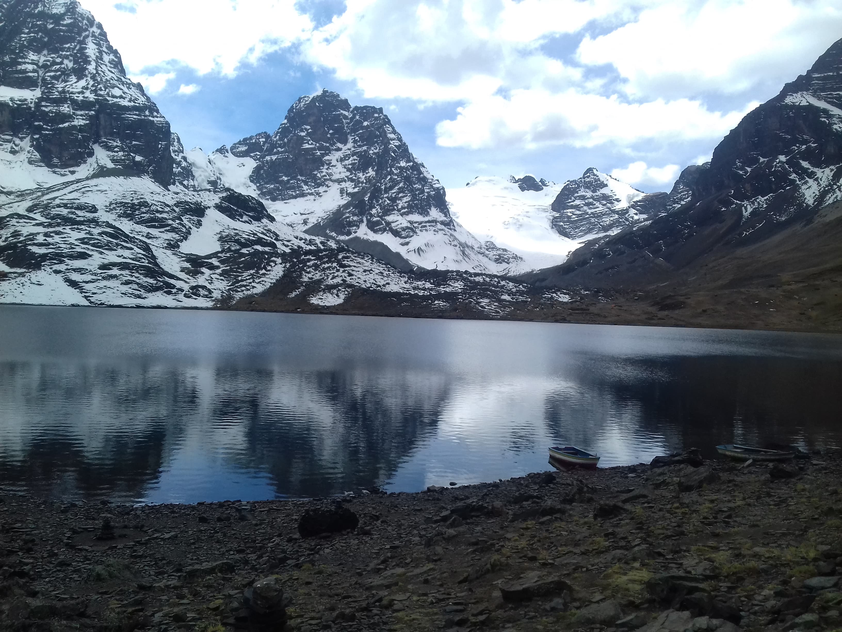 Pequeño Alpamayo + Huayna Potosí