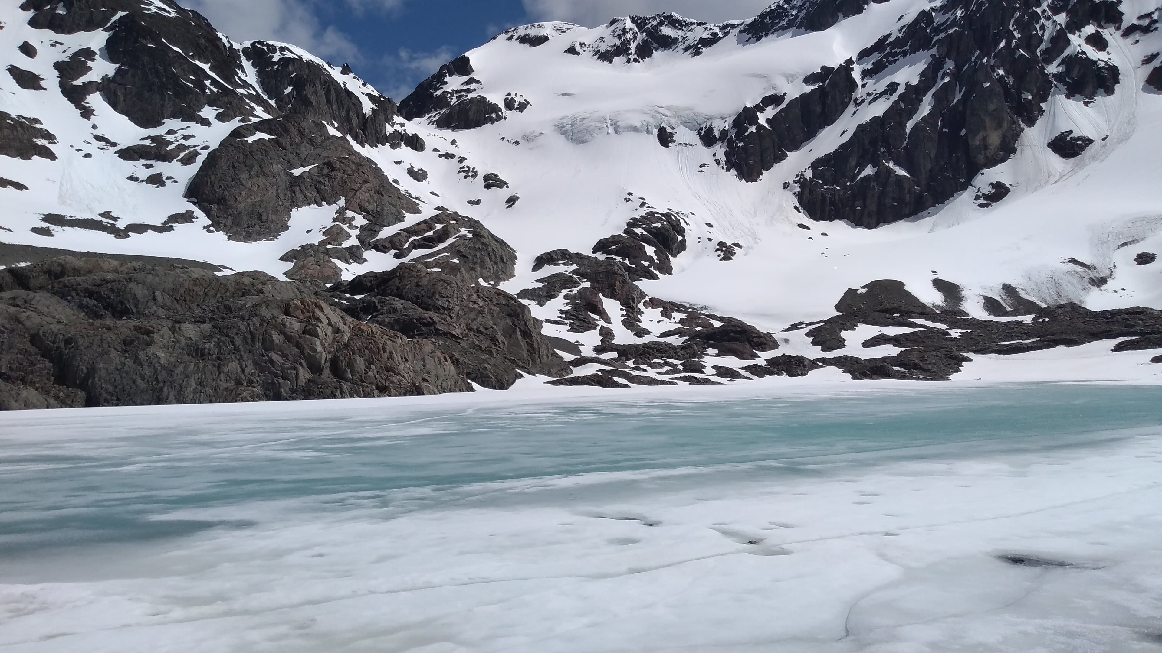 Glaciar Vinciguerra y Laguna de los Tempanos